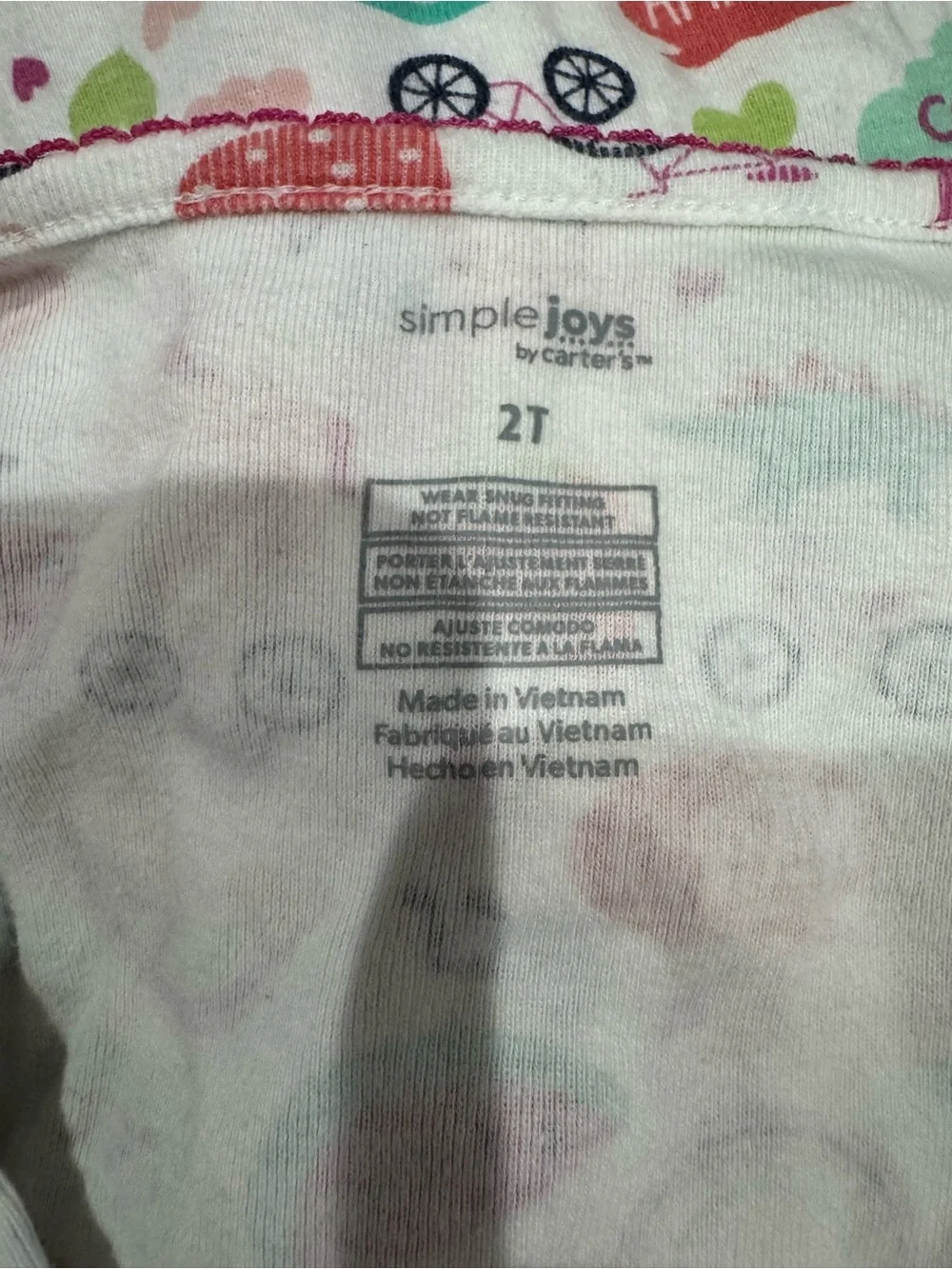 Carter's - Pajama Bundle in 2T - Fleece and Cotton, Zip Closure with Some Footed